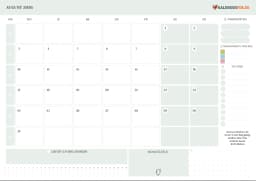 Wochenkalender august 2026