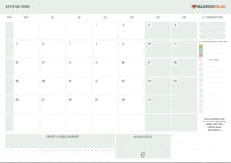 Wochenkalender Januar 2026