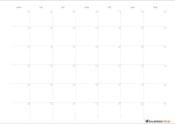 Leer Kalender 2028