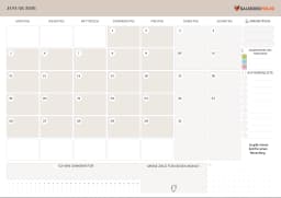 Kalender 2028 mit to-do liste