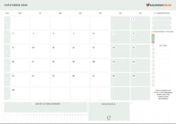 Wochenkalender november 2026